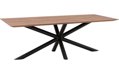 Goossens Excellent Eettafel Gs-1302, 220 x 100 cm rechthoekig