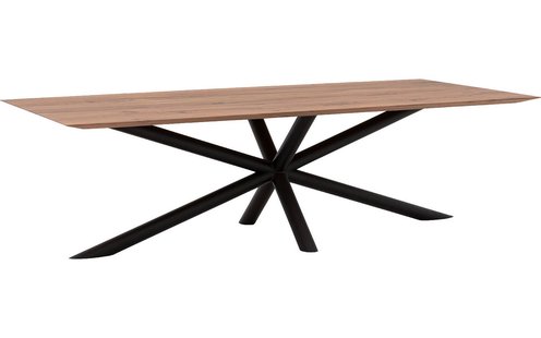 Goossens Excellent Eettafel Gs-1302, 300 x 110 cm rechthoekig