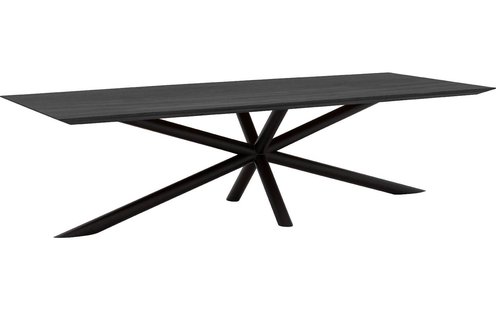 Goossens Excellent Eettafel Gs-1302, 280 x 110 cm rechthoekig
