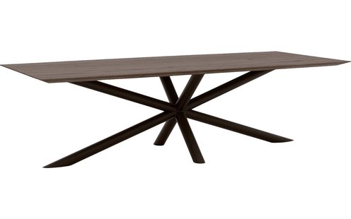 Goossens Excellent Eettafel Gs-1302, 300 x 110 cm rechthoekig
