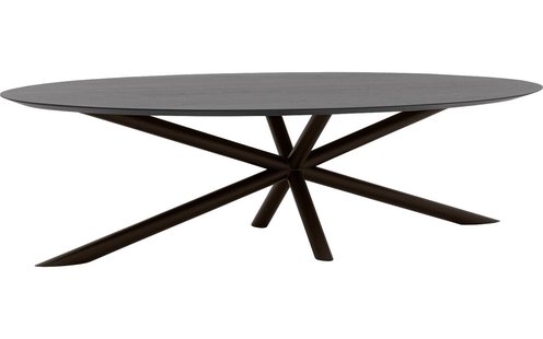 Goossens Excellent Eettafel Gs-1302, Ovaal 280 x 130 cm