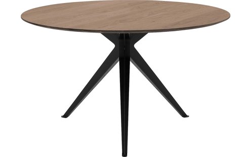 Goossens Excellent Eettafel Kopenhagen, Rond 130 x 130 cm