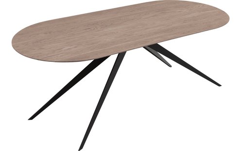 Goossens Excellent Eettafel Floyd, Semi rond 200 x 100 cm Goossens Excellent Eettafel Floyd, Semi rond 200 x 100 cm