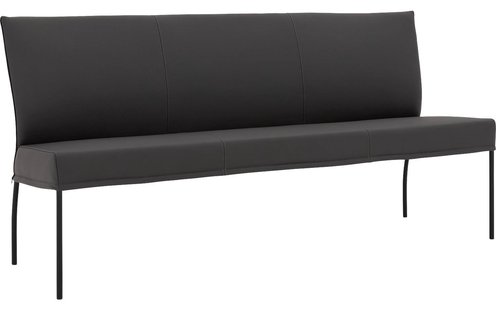 Goossens Eetkamerbank Funk, Zonder arm, 190 cm breed