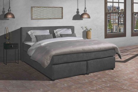Boxspring Stockholm 160 x 200 cm | Mörgenn Boxspring Stockholm 160 x 200 cm | Mörgenn
