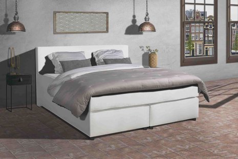 Boxspring Stockholm 90 x 200 cm | Mörgenn Boxspring Stockholm 90 x 200 cm | Mörgenn