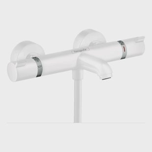 Opbouw Badthermostaat Ecostat Comfort Hansgrohe Mat Wit
