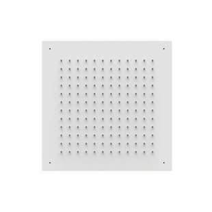 Hoofddouche Tres Plafond 50x50 cm Vierkant Patroon Mat Wit
