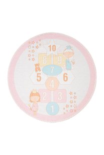 Kindervloerkleed Speeltuin Sarah rond | Noa Interior