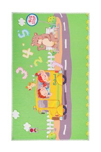 Kindervloerkleed Coco Schoolbus | Noa Interior