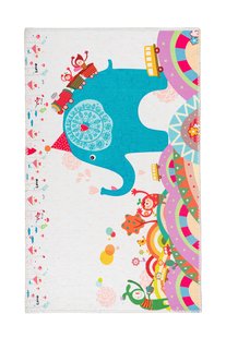 Kindervloerkleed Coco Olifant | Noa Interior
