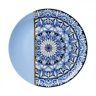 Wandbord Mandala blauw