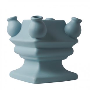 Stapelgekte Lichtblauw mat bodem