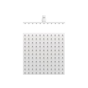 Hoofddouche Tres Plafonduitloop 30x30 cm Mat Wit