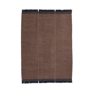 Mía Brown Embroidered Fringing