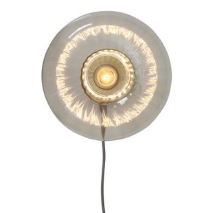 It&apos;s about RoMi Brussels Wandlamp - Goud/Transparant