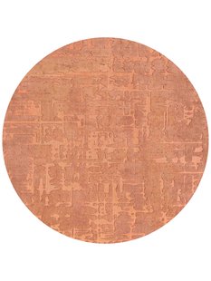 Louis de Poortere - Rond vloerkleed Baobab Structures 9199 ZA Copper - 240 rond Louis de Poortere - Rond vloerkleed Baobab Structures 9199 ZA Copper - 240 rond