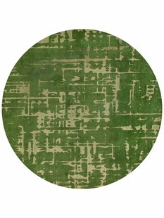 Louis de Poortere - Rond vloerkleed Baobab Structures 9202 Perrier's Green - 240 rond