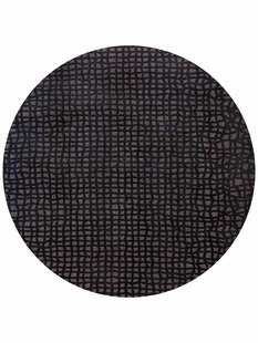 Louis de Poortere - Rond vloerkleed Trammel Structures 9247 Oppian Black - 240 rond