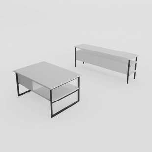 Set van TV-meubel en salontafel Mara | Kalune Design Set van TV-meubel en salontafel Mara | Kalune Design