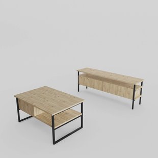 Set van TV-meubel en salontafel Mara | Kalune Design