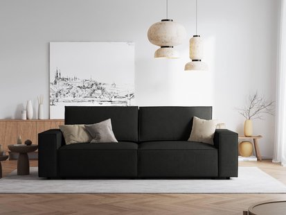 3-zitsbank Carlo ribstof | Milo Casa