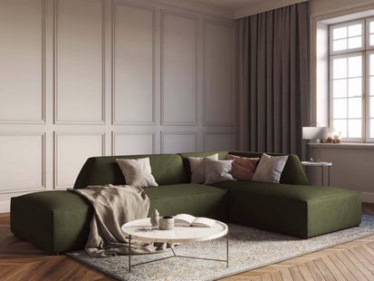 Hoekbank Sao Lounge ribstof rechts | Windsor & Co