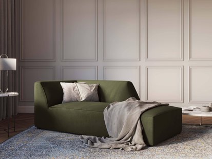 Chaise longue Sao ribstof rechts | Windsor & Co