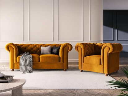 Fauteuil Phoebe velvet | Windsor & Co Fauteuil Phoebe velvet | Windsor & Co