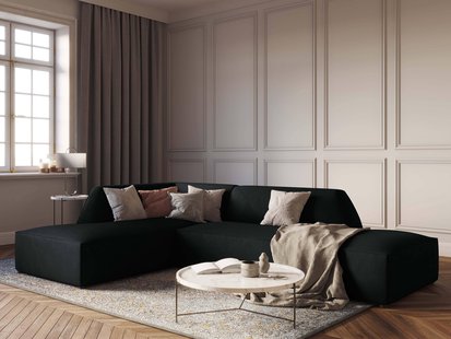 Hoekbank Sao Lounge ribstof links | Windsor & Co