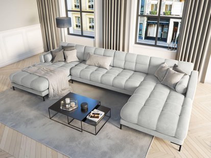 U-hoekbank Bali velvet | Cosmopolitan Design