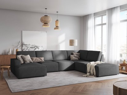 U-bank Carlo rechts ribstof | Milo Casa