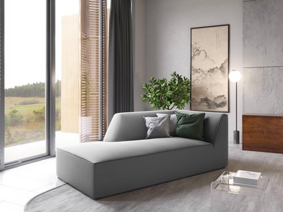 Chaise longue Sao velvet links | Windsor & Co