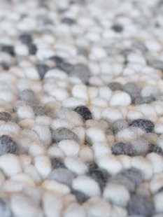 Brink en Campman - Pebble Cool Grey 129804 - 140x200 cm Vloerkleed