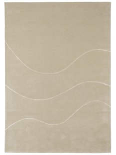 MOMO Rugs Studio - Vloerkleed Abstract en verfijnd Flow of Nature Beige - 170x240 cm