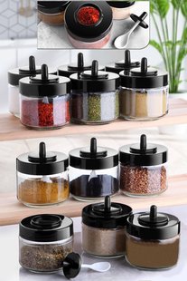 Set van 12 kruidenpotjes Leandro | Heritage