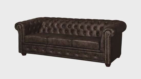 3-zitsbank York eco-leer | Ropez