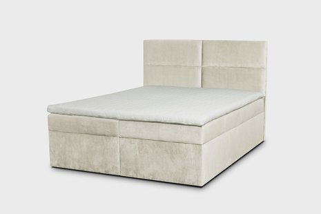 Boxspring Rio met opbergruimte velvet | Ropez