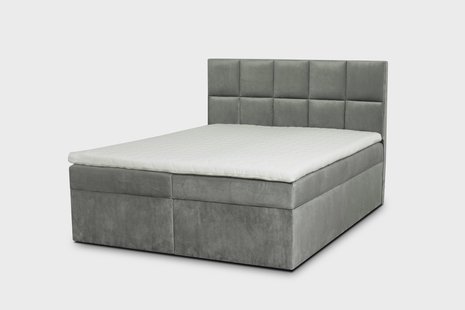 Boxspring Faro met opbergruimte velvet | Ropez