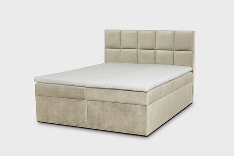 Boxspring Faro met opbergruimte velvet | Ropez