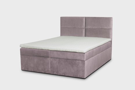 Boxspring Rio met opbergruimte velvet | Ropez