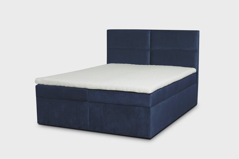 Boxspring Rio met opbergruimte velvet | Ropez