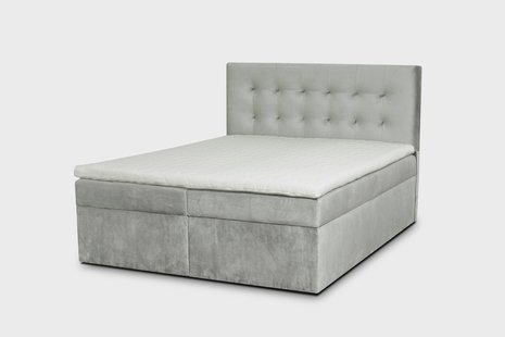 Boxspring Lille met opbergruimte velvet | Ropez
