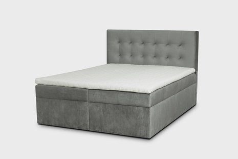 Boxspring Lille met opbergruimte velvet | Ropez