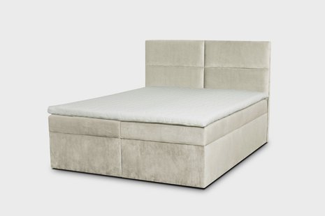 Boxspring Rio met opbergruimte velvet | Ropez