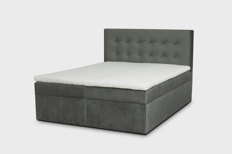 Boxspring Lille met opbergruimte velvet | Ropez