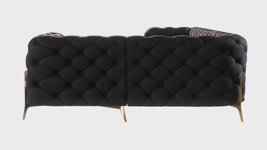 3-zitshoekbank Chelsea rechts velvet | Ropez