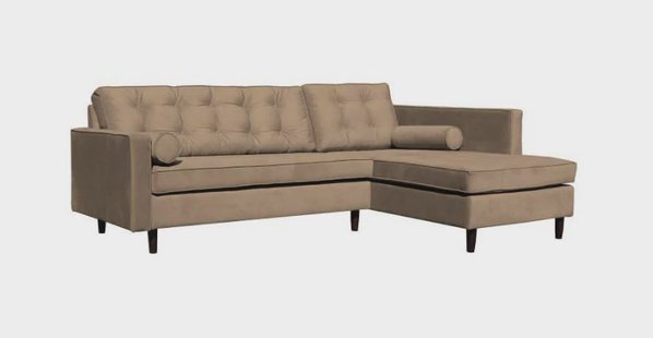 Hoekbank Vancouver rechts velvet | Ropez