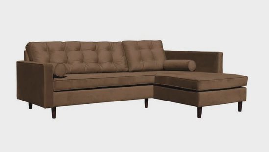 Hoekbank Vancouver rechts velvet | Ropez