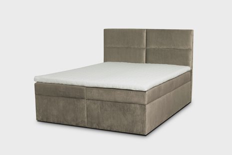 Boxspring Rio met opbergruimte velvet | Ropez